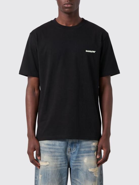 26FW 바로우 반팔 티셔츠 F6BWUATH019 110 Black