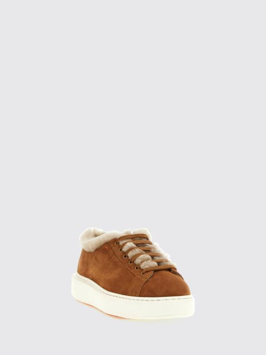 26FW 산토니 스니커즈 WBCD61524BARPTOY C40 Brown - SANTONI