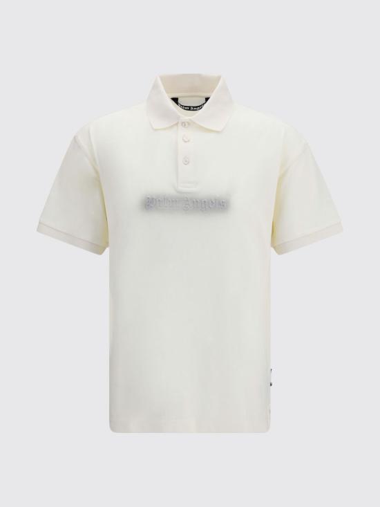 26FW 팜앤젤스 폴로 티셔츠 PAMGB002FB002 0311 Yellow Cream - PALM ANGELS