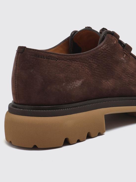 26FW 살바토레 페라가모 로퍼 02B071797149 004 Dark - SALVATORE FERRAGAMO