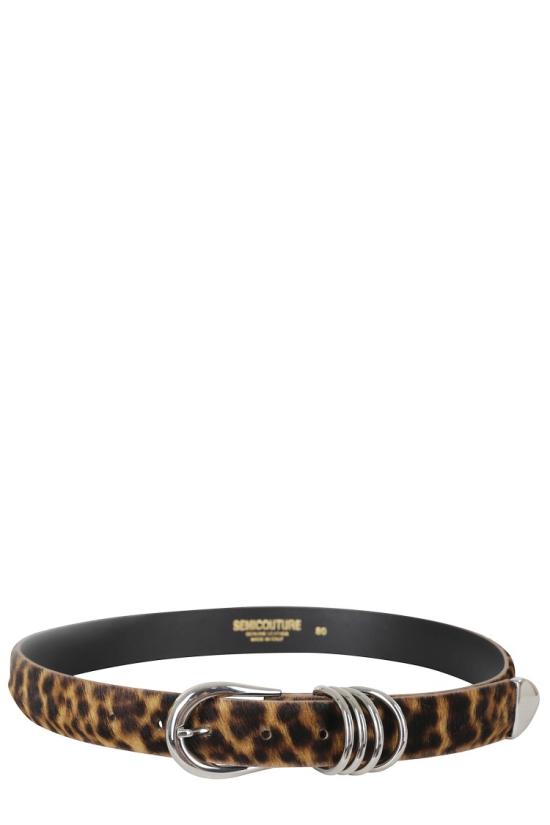 26FW 세미쿠튀르 벨트 Y6WX23 099 Brown - SEMI-COUTURE