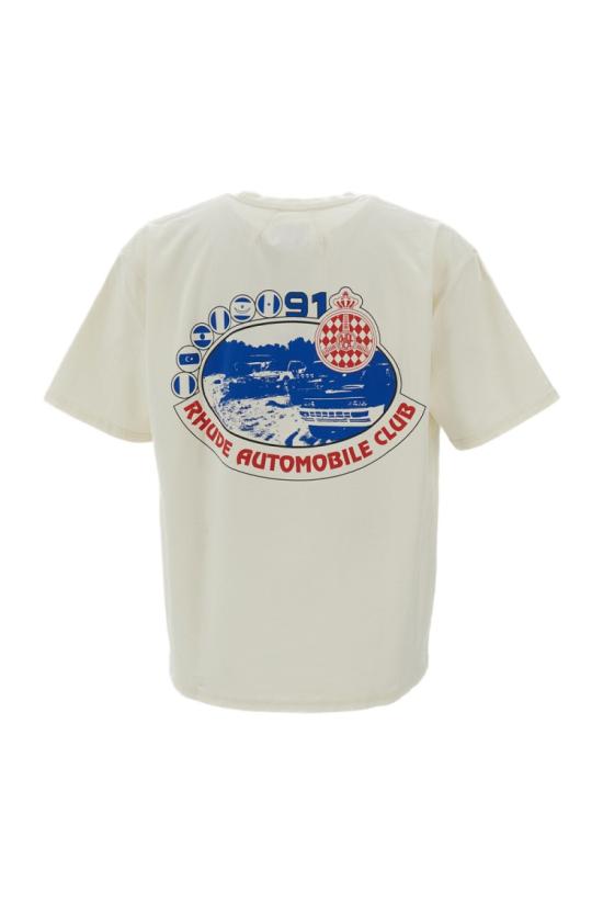 26FW 루드 반팔 티셔츠 RHFW26TT070128607 White - RHUDE