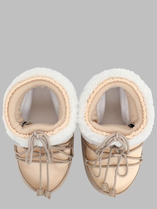 26FW 문부츠 아이콘 나일론 로우 부츠 80D1409910 JL01 BEIGE