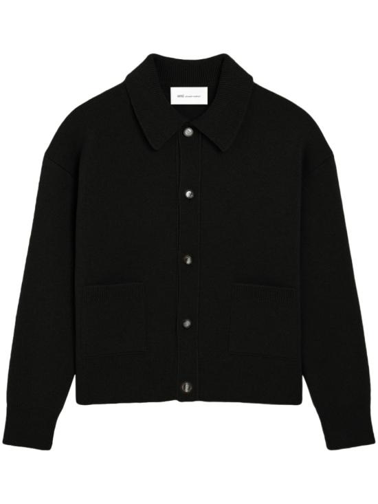 26FW 아미 가디건 HKC923 KN0192001 BLACK