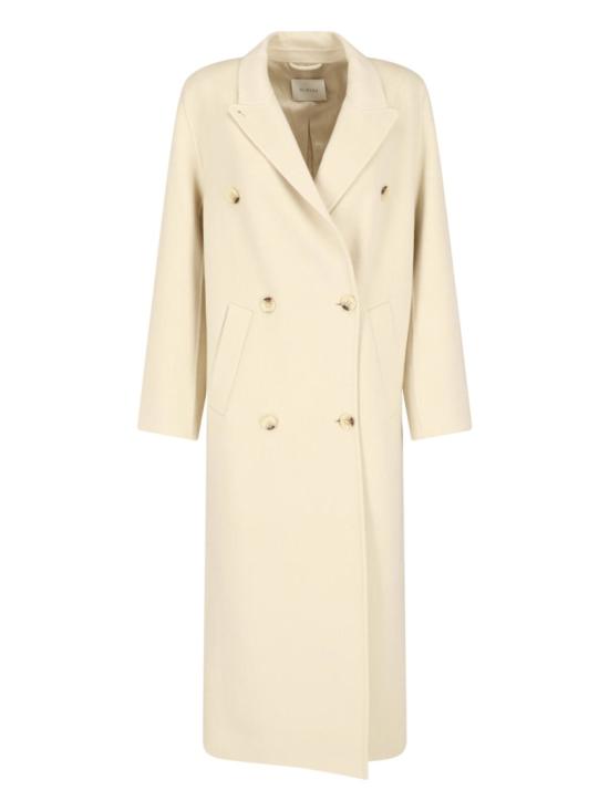 26FW 알마다 라벨 코트 4514VN Neutrals