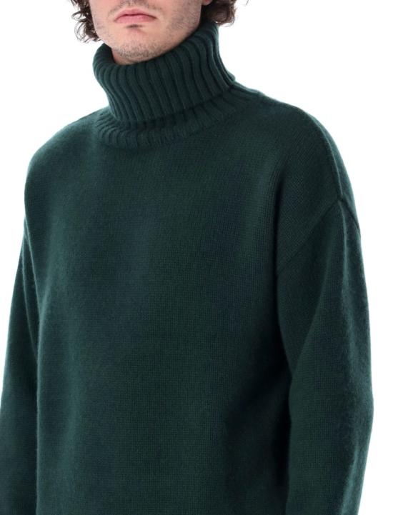 26FW 익스트림캐시미어 니트웨어 OVERSIZEXTRAFOREST Black - EXTREME CASHMERE