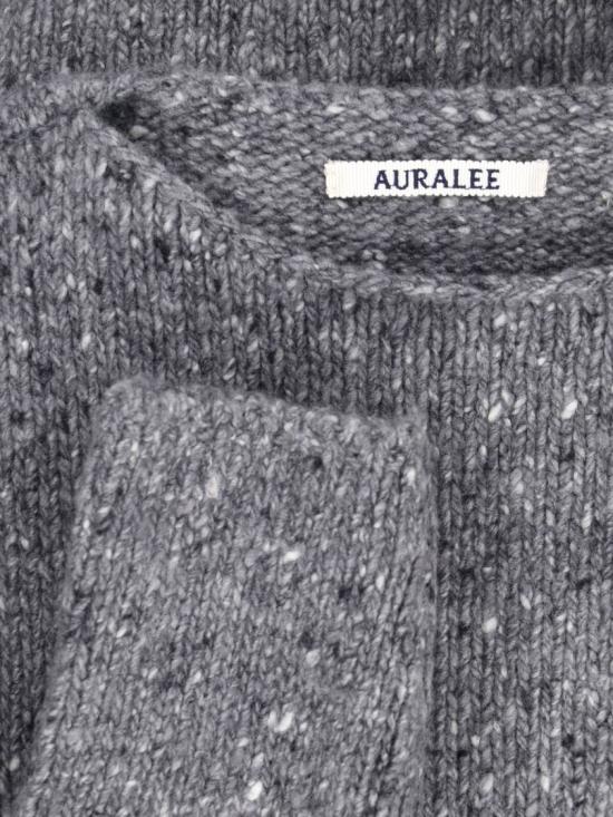 26FW 오라리 니트웨어 A26AP04HSTOP CHARCOAL Grey - AURALEE