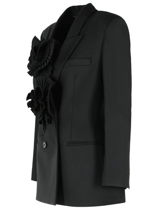 26FW 블루마린 자켓 RF6001T903A 22222 Black - BLUMARINE