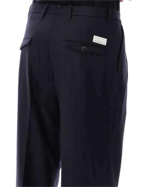 26FW 나인인더모닝 팬츠 KAI52U38NAVY Black - NINE IN THE MORNING