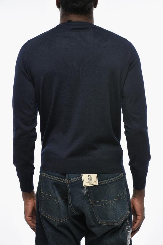  꼬르넬리아니 스웨터 88M400 1825601 001 Blue - CORNELIANI