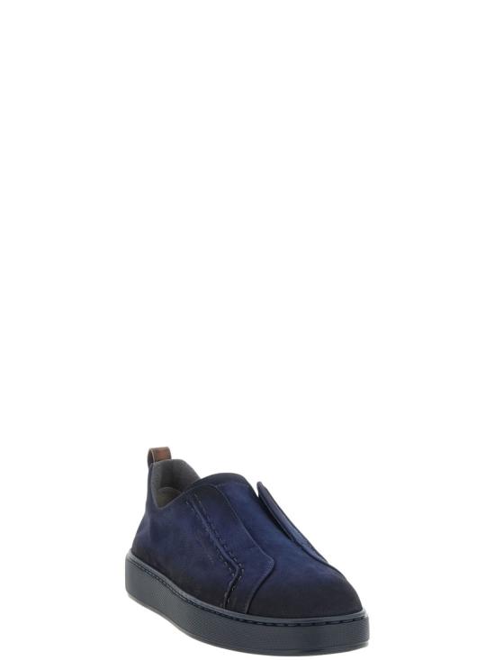 26FW 산토니 스니커즈 MBCD22222OCAKEMUU60 Blue - SANTONI