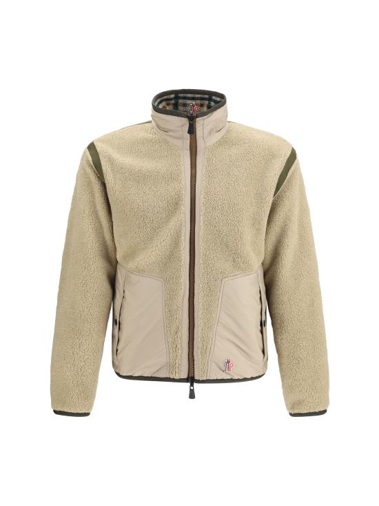 26FW 몽클레어 리버서블 테디 집업 스웨트셔츠 L20978G0001789BJW F81 MULTICOLOUR - MONCLER