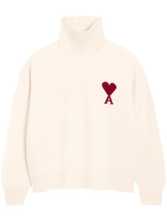 26FW 아미 ADC 터틀넥 스웨터 UKS839018154 Neutrals
