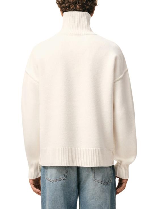 26FW 아미 ADC 터틀넥 스웨터 UKS839018154 Neutrals - AMI