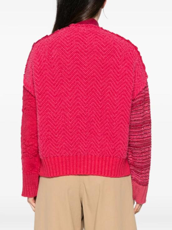 26FW ESSENSI 가디건 IRIS ROSSO - OTHER BRANDS