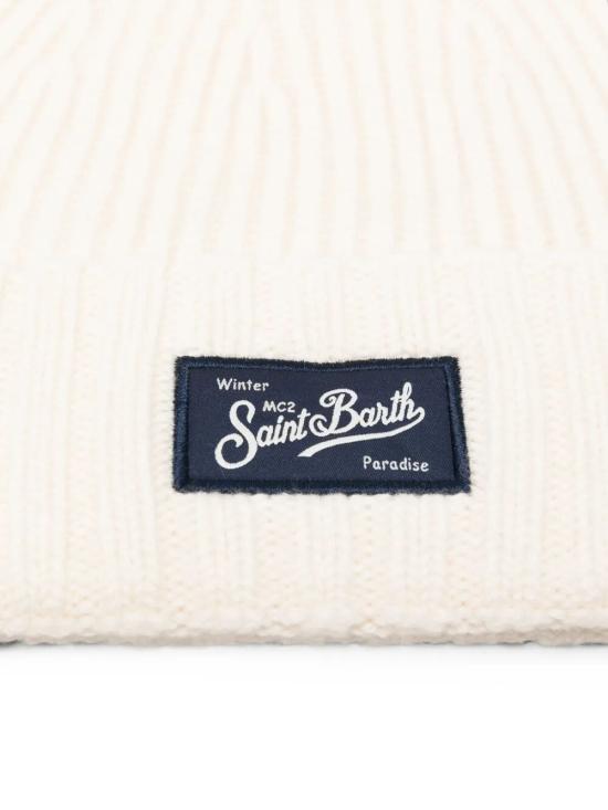 26FW 세인트바쓰 비니 SHLL002 00023M 10 OFF WHITE - MC2 SAINT BARTH