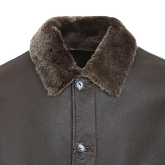 26FW 이브살로몬 가죽 자켓 27WHV60267MSIS 2330 AUTUMN - YVES SALOMON