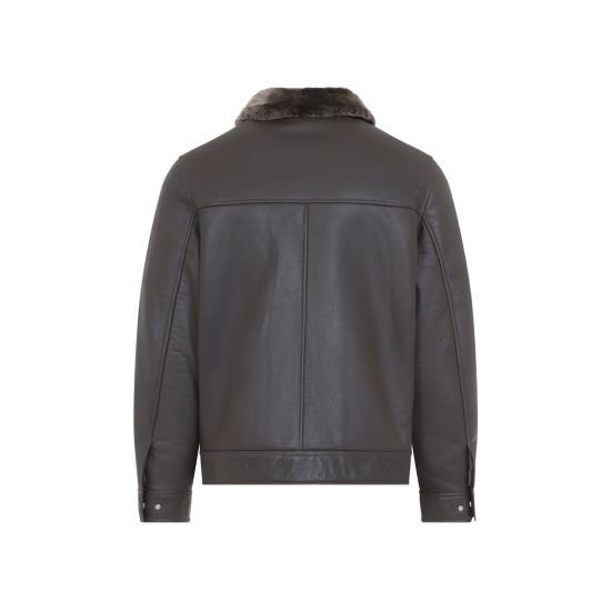 26FW 이브살로몬 가죽 자켓 27WHV60267MSIS 2330 AUTUMN - YVES SALOMON