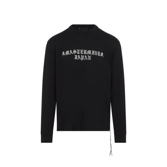 26FW 마스터마인드 긴팔 티셔츠 MJ26EE2TS094 017 BLACK