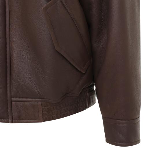 26FW 이브살로몬 봄버 자켓 27WHV61070MESO B3325 CHOCO IVORY - YVES SALOMON
