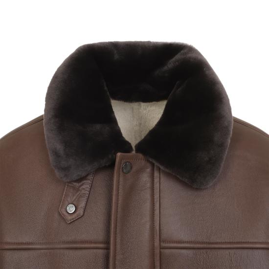 26FW 이브살로몬 봄버 자켓 27WHV61070MESO B3325 CHOCO IVORY - YVES SALOMON