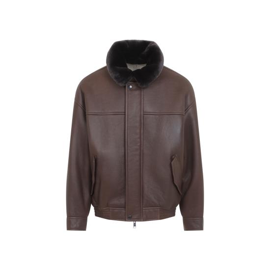 26FW 이브살로몬 봄버 자켓 27WHV61070MESO B3325 CHOCO IVORY