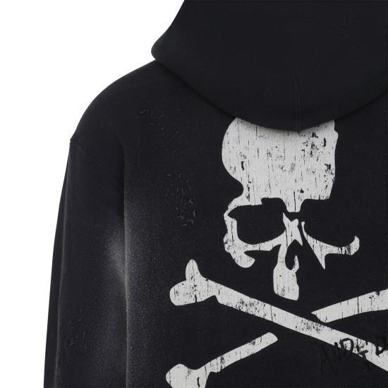 26FW 마스터마인드 후드 티셔츠 MW26SE2SW002 008 BLACK - MASTERMIND