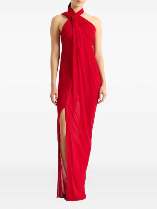 26FW 발망 원피스 HF1RPB50JM05 3GO ROUGE - BALMAIN