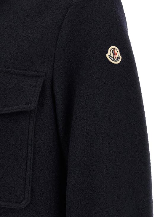 26FW 몽클레어 긴팔 셔츠 L20912F0005689BMK786 Blue - MONCLER