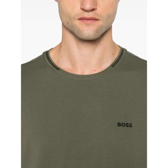 26FW 보스 탑 50521245 398 GREEN - BOSS