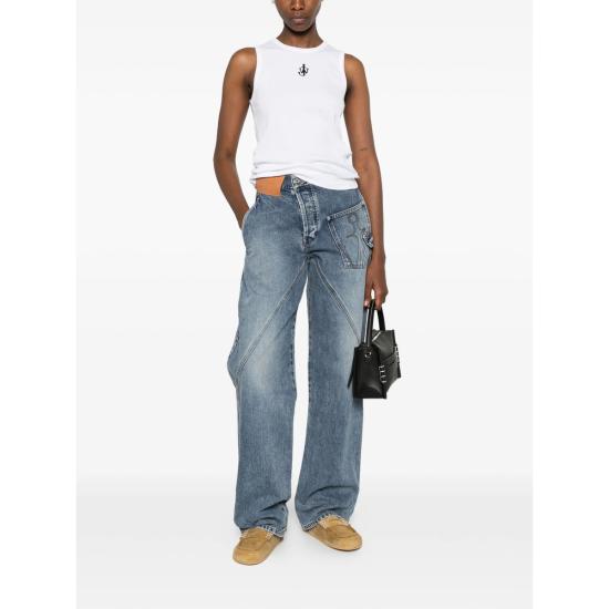 26FW JW앤더슨 데님 팬츠 DT0127 PG1849 172 BLUE - JW ANDERSON