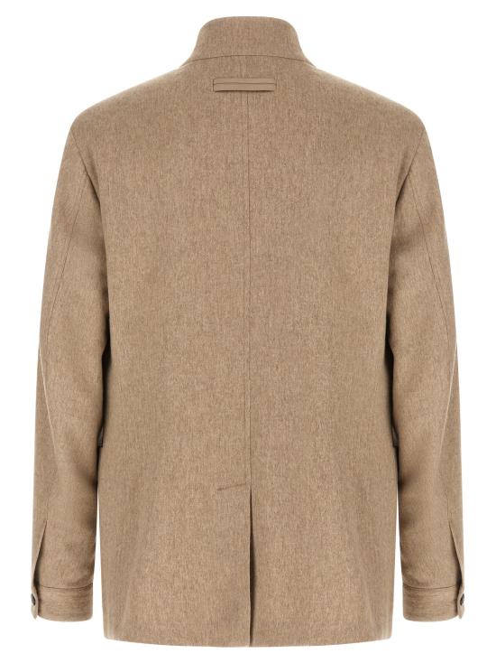 26FW 에르메네질도제냐 자켓 469C84A41VHKQ07 Beige - ERMENEGILDO ZEGNA