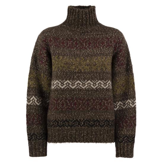26FW 위켄드막스마라 스웨터 2625366033600 DARK BROWN