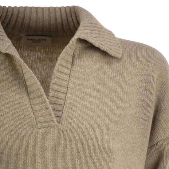 26FW 위켄드막스마라 스웨터 2625366222600 BEIGE - WEEKEND MAX MARA