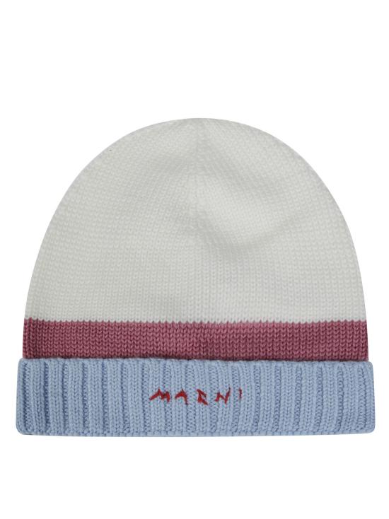 26FW [키즈] 마르니 모자 M01984M00XZ 0M116 BIANCO