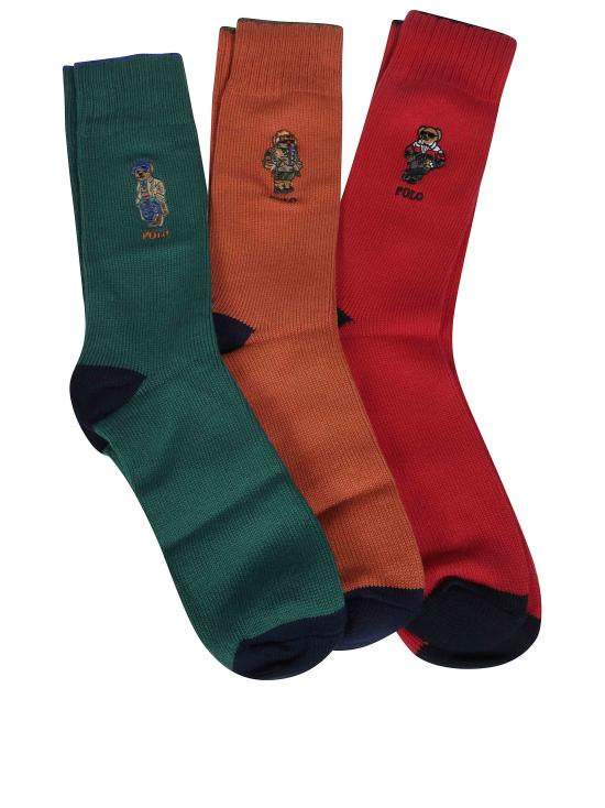 26FW 폴로 랄프로렌 양말 449P22358001 MULTI MULTICOLOR - POLO RALPH LAUREN