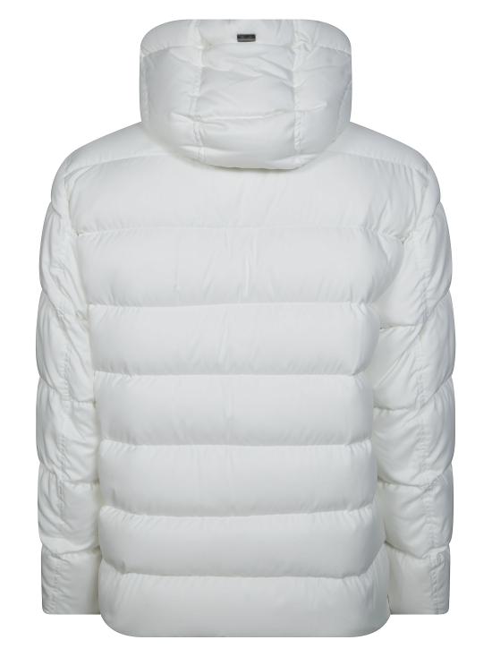 26FW 에르노 매트 테크니컬 모노그램 패브릭 파카 PI001402U12414Z 1000 BIANCO - HERNO