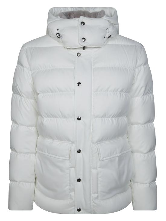 26FW 에르노 매트 테크니컬 모노그램 패브릭 파카 PI001402U12414Z 1000 BIANCO