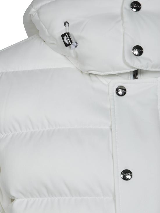 26FW 에르노 매트 테크니컬 모노그램 패브릭 파카 PI001402U12414Z 1000 BIANCO - HERNO