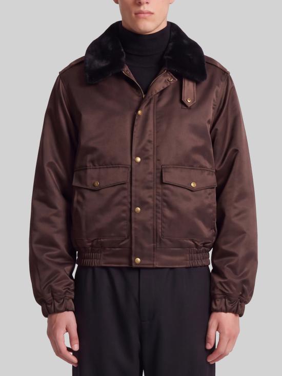 26FW 윌리 차바리아 아우터 MMWJK008 BROWN