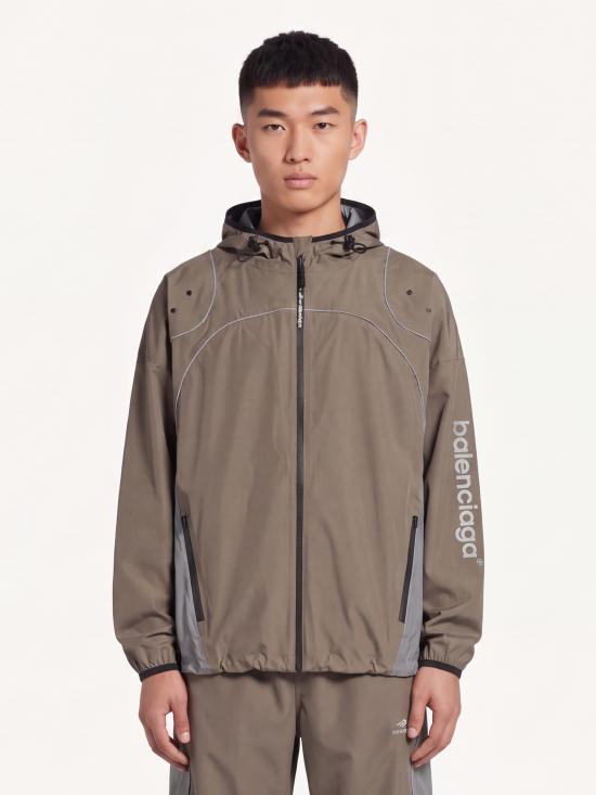 26FW 발렌시아가 테크웨어 집업 재킷 테크웨어 집업 재킷 A001YY GREY