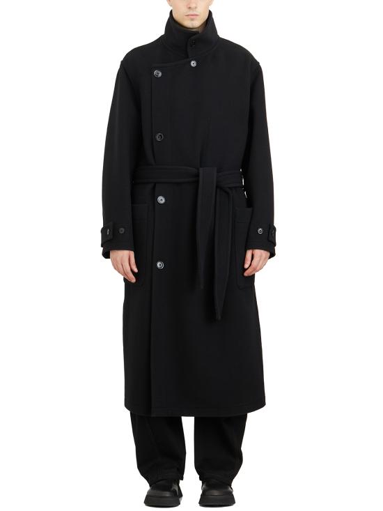 26FW 르메르 트렌치 코트 RCO1037LF1116BK999 Black