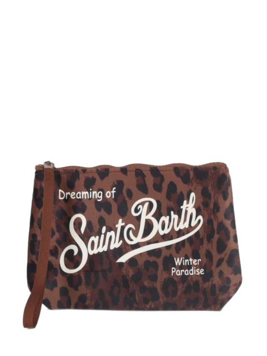 26FW 세인트바쓰 클러치/파우치 ALI0002 00019M DARK LEOPARD 18