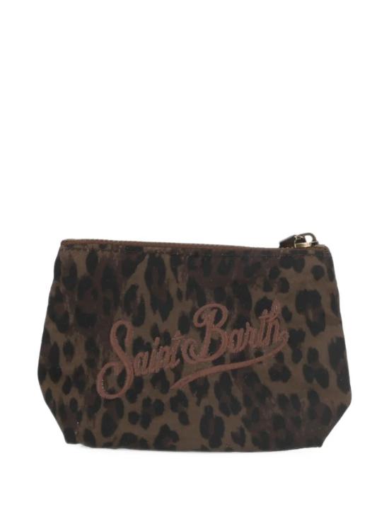 26FW 세인트바쓰 클러치/파우치 ALMI001 00212M DARK LEOPARD 18 EMB - MC2 SAINT BARTH