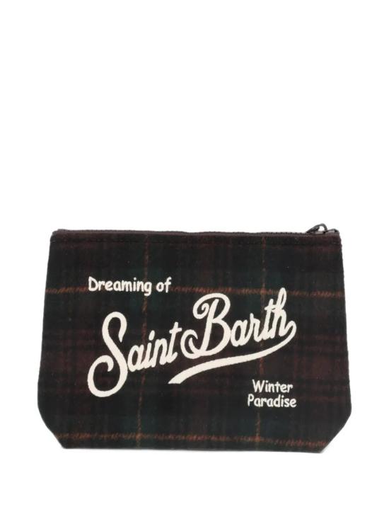 26FW 세인트바쓰 클러치/파우치 ALI0022 00468M TARTAN 5118 EMB - MC2 SAINT BARTH