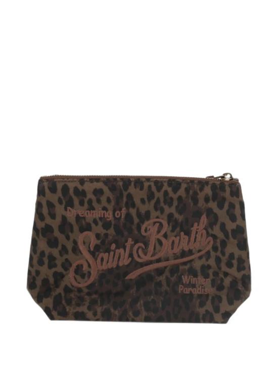 26FW 세인트바쓰 클러치/파우치 ALI0058 00212M DARK LEOPARD 18 EMB - MC2 SAINT BARTH