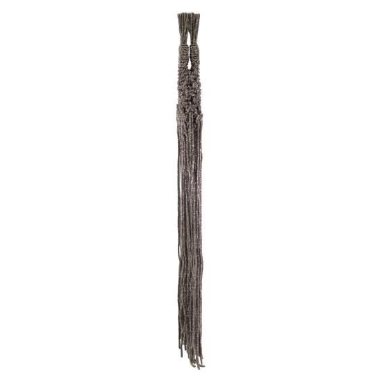 26SS 히보우라마 토트백 VANNIFIQUE MINI FRINGE ANTHRACITE - HIBOURAMA