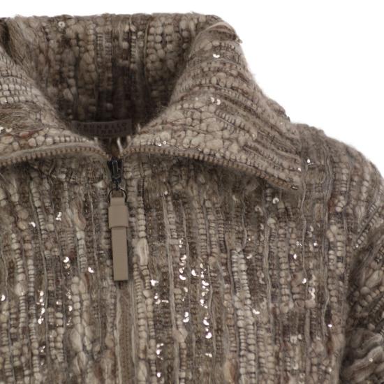 26FW 브루넬로 쿠치넬리 스웨터 MNLR08306 BEIGE - BRUNELLO CUCINELLI