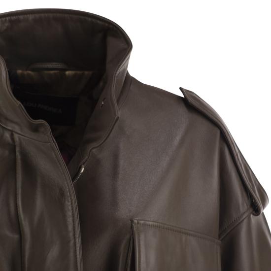26FW 루 안드레아 자켓 D3519 BROWN - LOU ANDREA