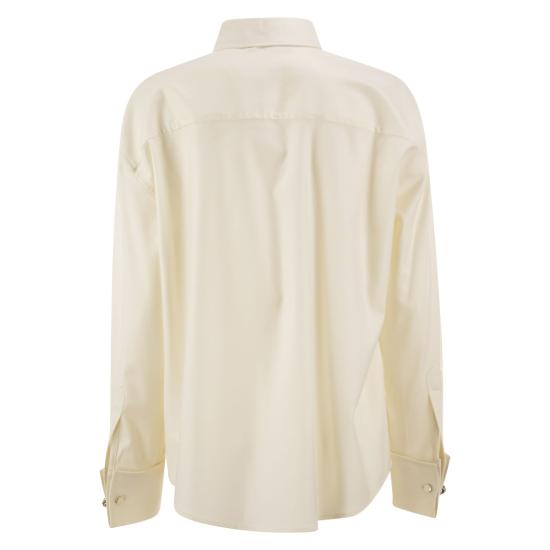 26FW 파비아나 필리피 블라우스/셔츠 CAD226F693 CREAM - FABIANA FILIPPI